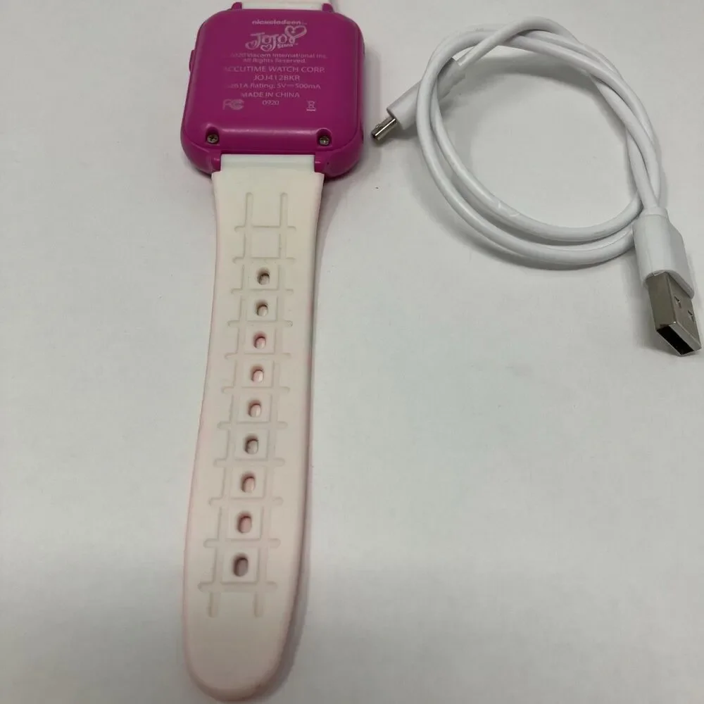 JoJo Siwa Touch Screen Camera Games Interactive Smart Watch WORKS